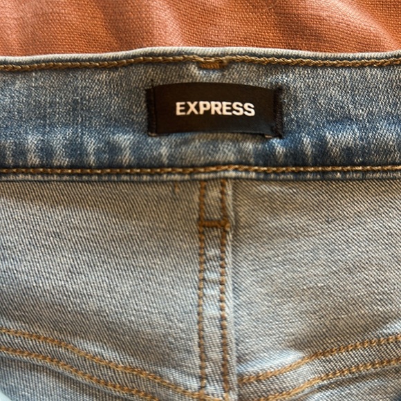 Express High Rise Skinny Jeans - Picture 3 of 6